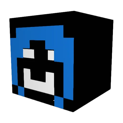 Tommy6t Minecraft avatar head, 3D render