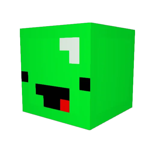 TommyAlbino Minecraft avatar head, 3D render