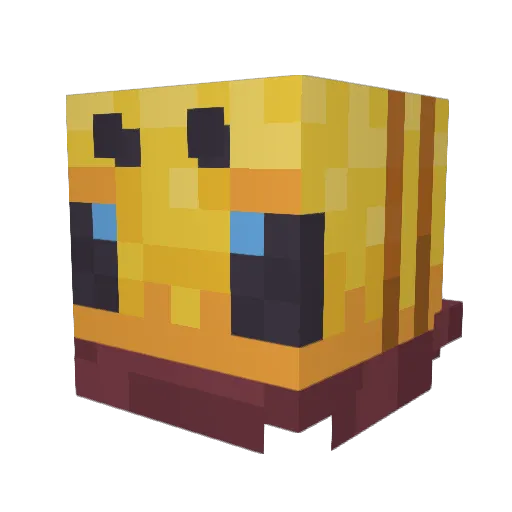 TommyAngels Minecraft avatar head, 3D render