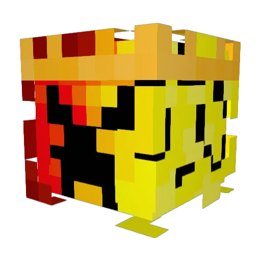 TommyInnnit Minecraft avatar head, 3D render