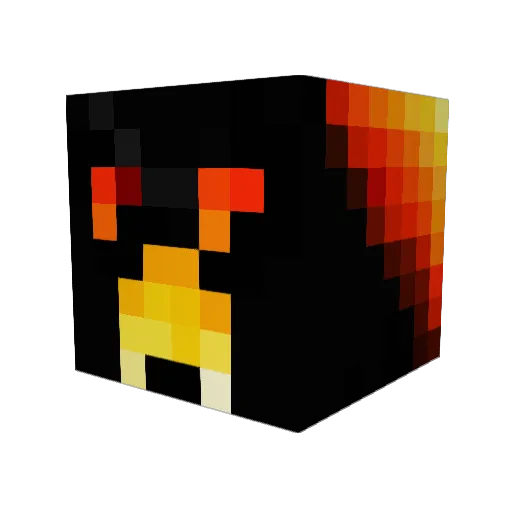 TommyNivaro Minecraft avatar head, 3D render