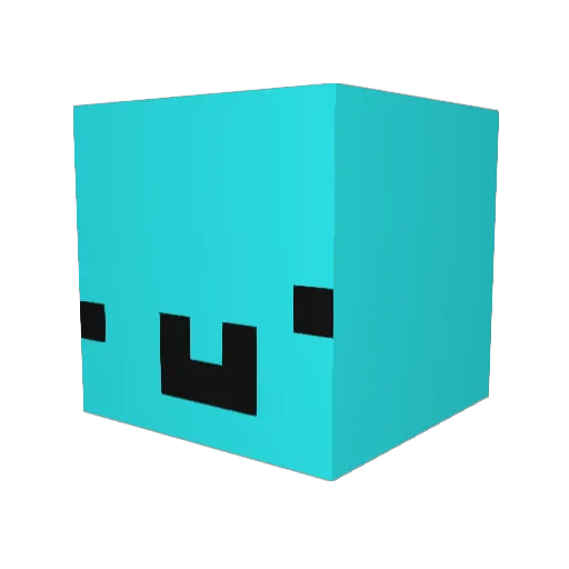 TommyTheKitty Minecraft avatar head, 3D render