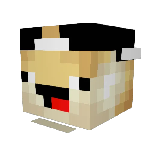 Tommy_Fx Minecraft avatar head, 3D render