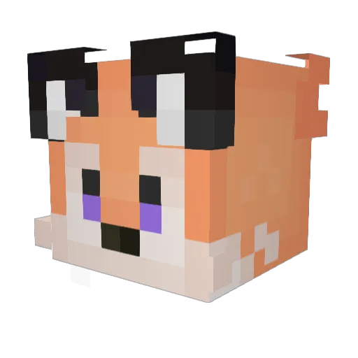 Tommyboi64 Minecraft avatar head, 3D render