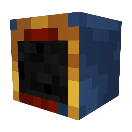 Tomofett Minecraft avatar head, 3D render