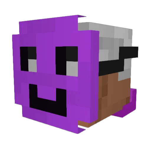 TomsonO Minecraft avatar head, 3D render