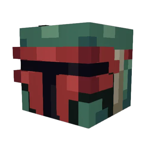 Tomtom6438 Minecraft avatar head, 3D render