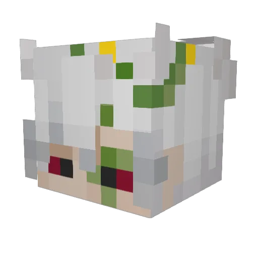 Tomura_Revival Minecraft avatar head, 3D render
