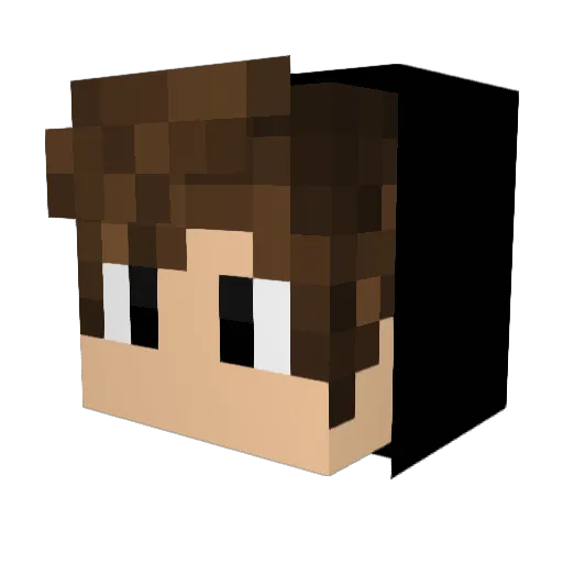 Tomy_EB Minecraft avatar head, 3D render