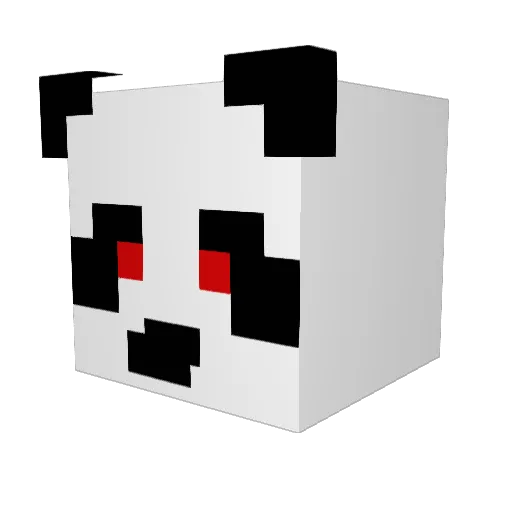 TonTon_Saloum Minecraft avatar head, 3D render