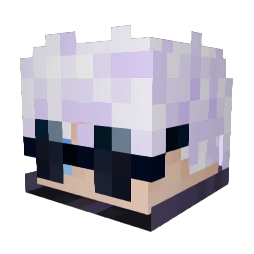 TonYSk214 Minecraft avatar head, 3D render