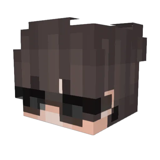 ToneEUW Minecraft avatar head, 3D render