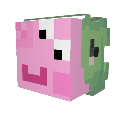 ToneMaschine Minecraft avatar head, 3D render