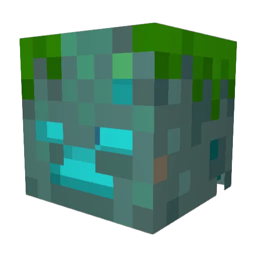 TonedRabbit7363 Minecraft avatar head, 3D render