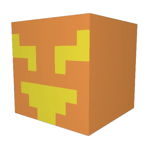 Tonhakiller Minecraft avatar head, 3D render