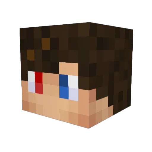 ToniSnipeZ Minecraft avatar head, 3D render