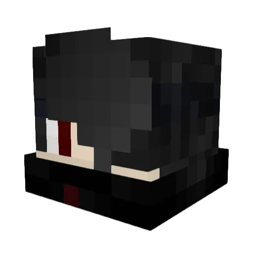 ToniTocino Minecraft avatar head, 3D render