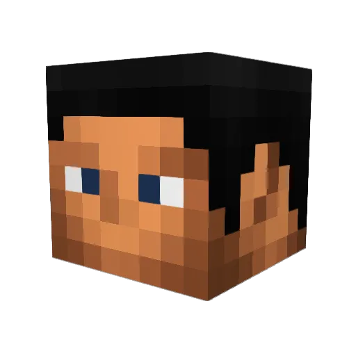 Toni_1127 Minecraft avatar head, 3D render