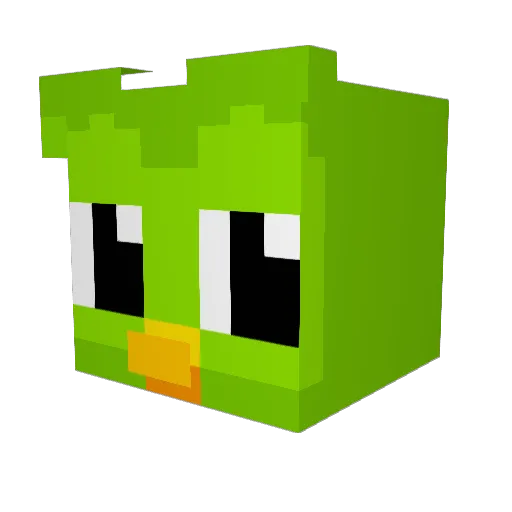 Toni_151 Minecraft avatar head, 3D render
