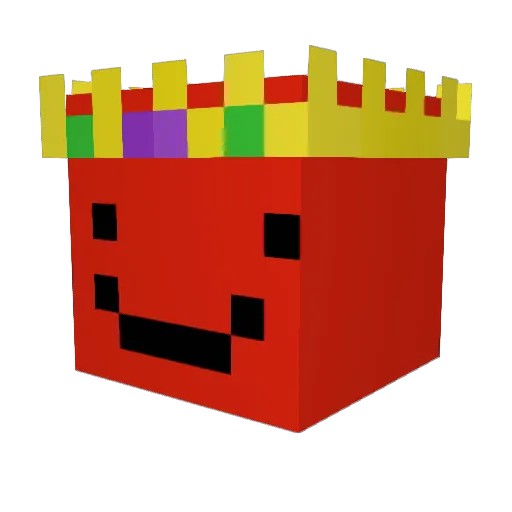 ToniandDave Minecraft avatar head, 3D render