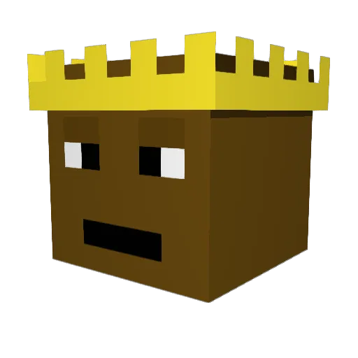 Toninho06 Minecraft avatar head, 3D render