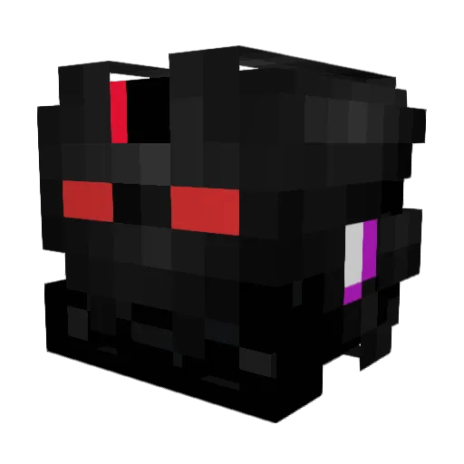 TontonJames Minecraft avatar head, 3D render