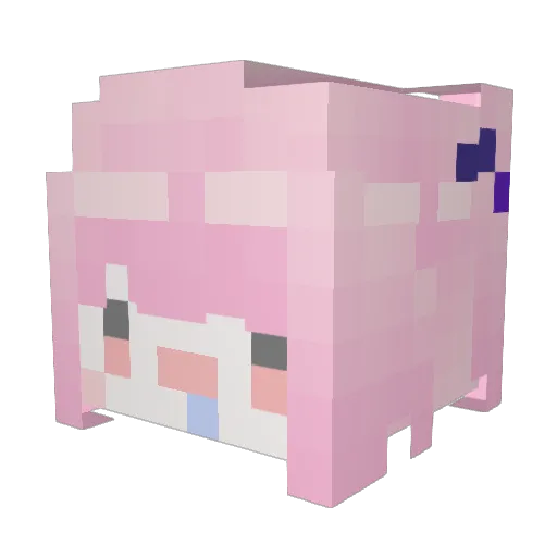 Tony9436 Minecraft avatar head, 3D render