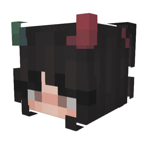 TonyBony96 Minecraft avatar head, 3D render