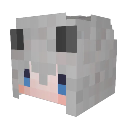 TonyChen891029 Minecraft avatar head, 3D render