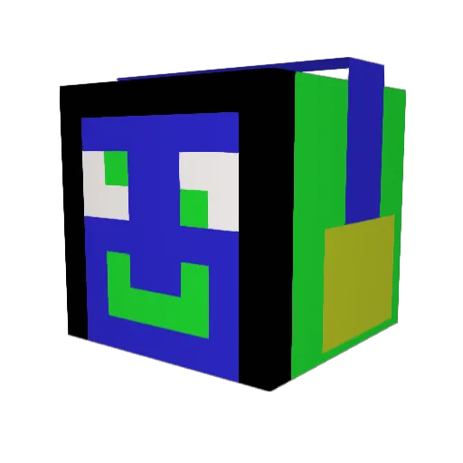 TonyGamin_Toastr Minecraft avatar head, 3D render