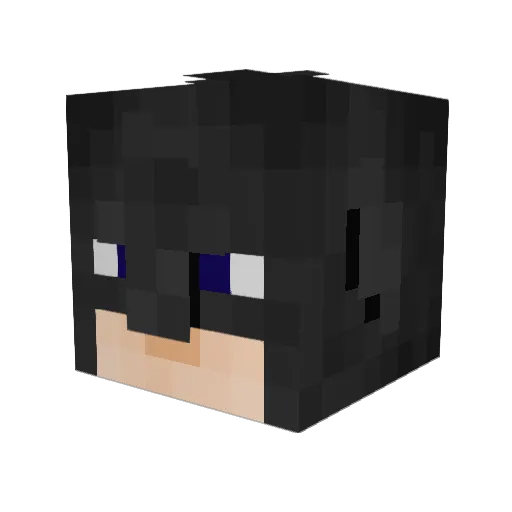 TonyPepperoni42 Minecraft avatar head, 3D render