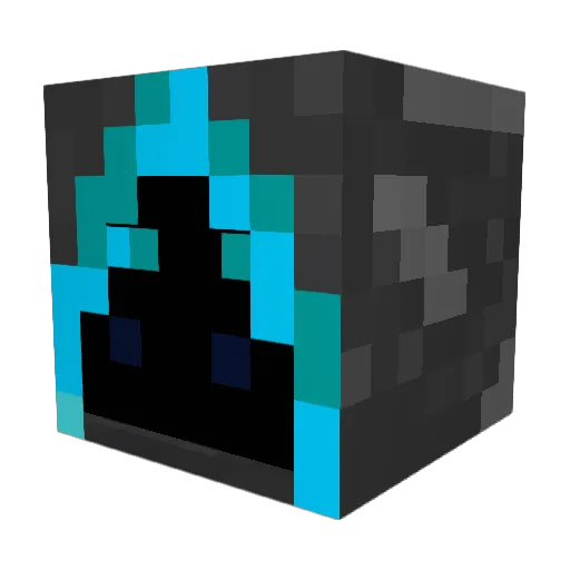 TonyS0ng Minecraft avatar head, 3D render