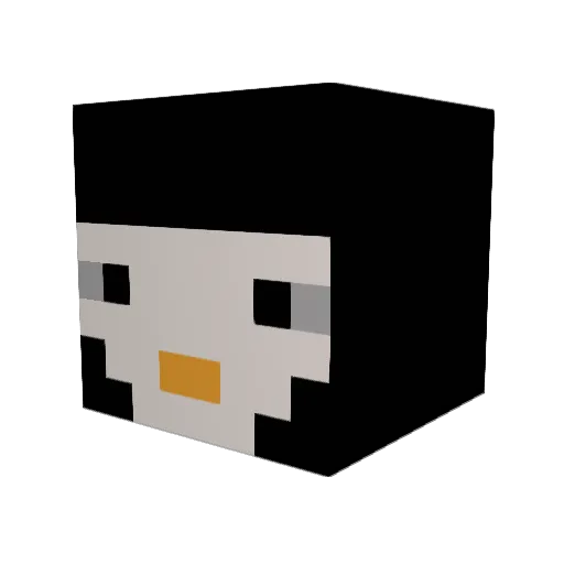 TonyStark300 Minecraft avatar head, 3D render