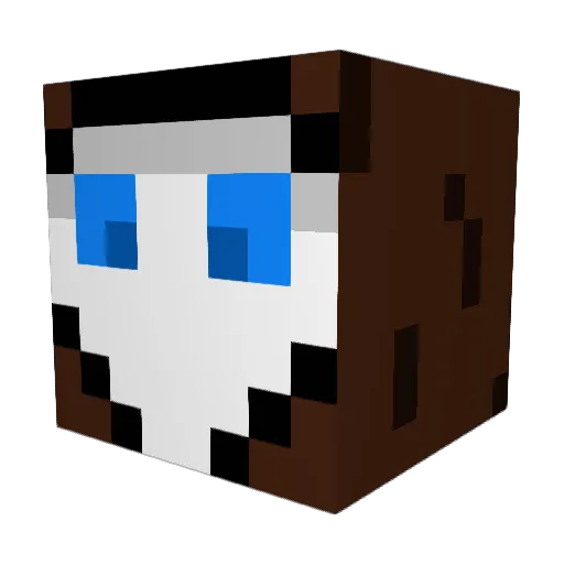 Tony_120 Minecraft avatar head, 3D render