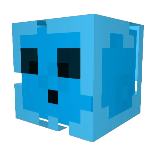 Tony_Spike Minecraft avatar head, 3D render