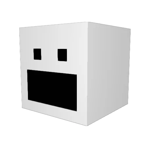 Tony_Tank Minecraft avatar head, 3D render