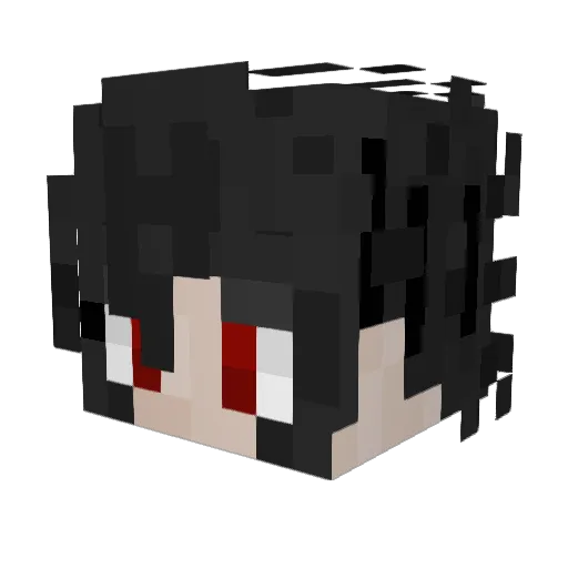 Tony_XIII Minecraft avatar head, 3D render