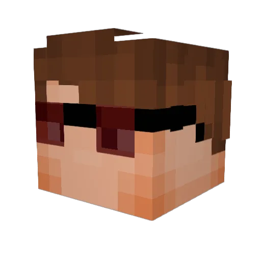 Tonym4735 Minecraft avatar head, 3D render