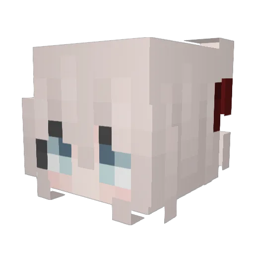 Tonys125 Minecraft avatar head, 3D render