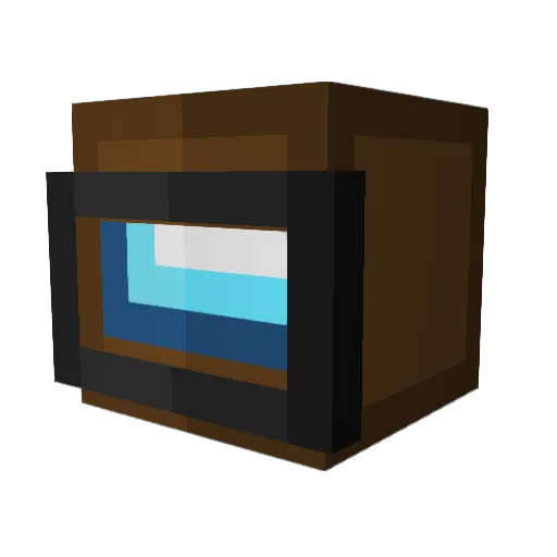 TooBooty Minecraft avatar head, 3D render