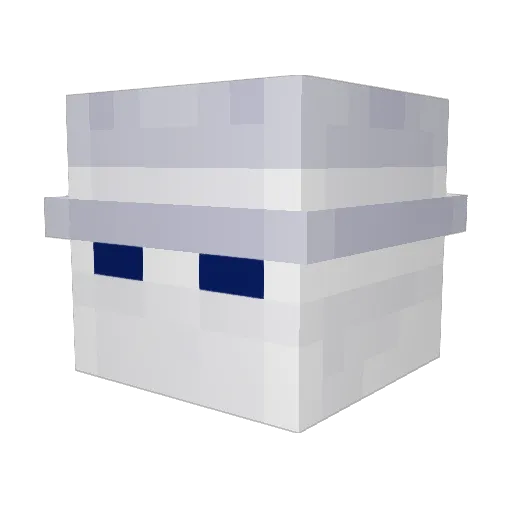 TooG00d Minecraft avatar head, 3D render