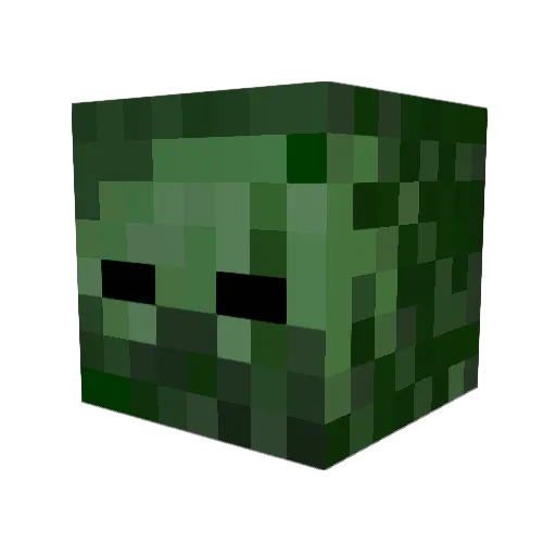 TooKarl Minecraft avatar head, 3D render