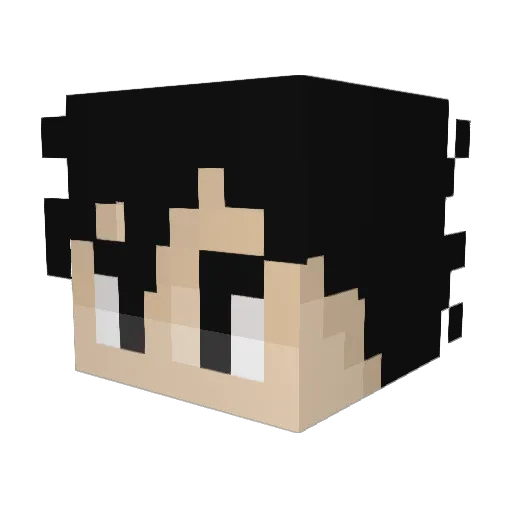 TooYummy Minecraft avatar head, 3D render