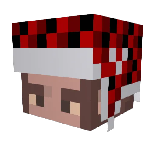 Toodle_Stroodle Minecraft avatar head, 3D render