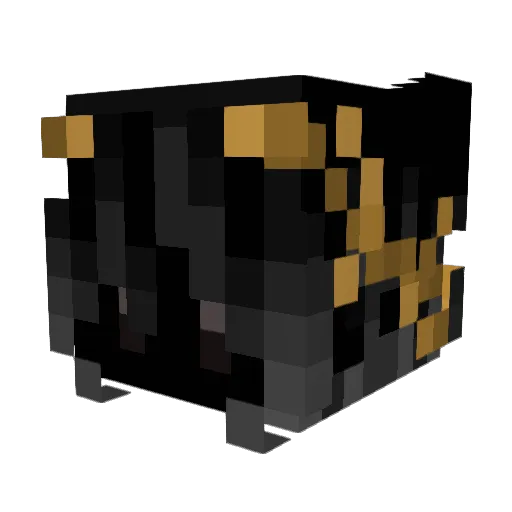 Toodyxzs Minecraft avatar head, 3D render