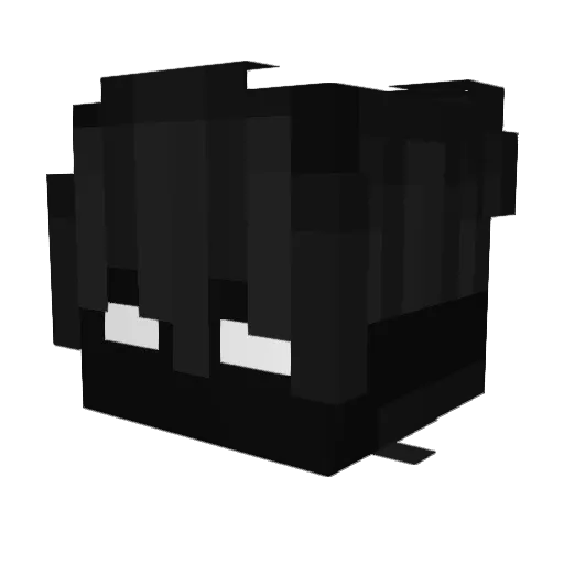 Toodyy Minecraft avatar head, 3D render