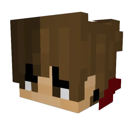Toombz_ Minecraft avatar head, 3D render