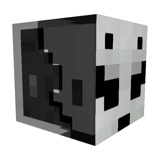 Toommss Minecraft avatar head, 3D render