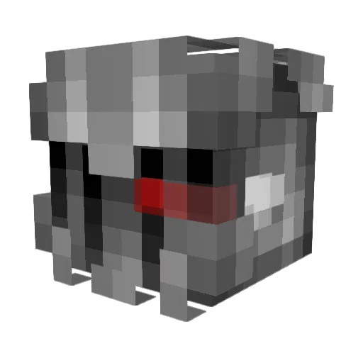 ToonCo Minecraft avatar head, 3D render