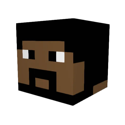 ToonSquad Minecraft avatar head, 3D render